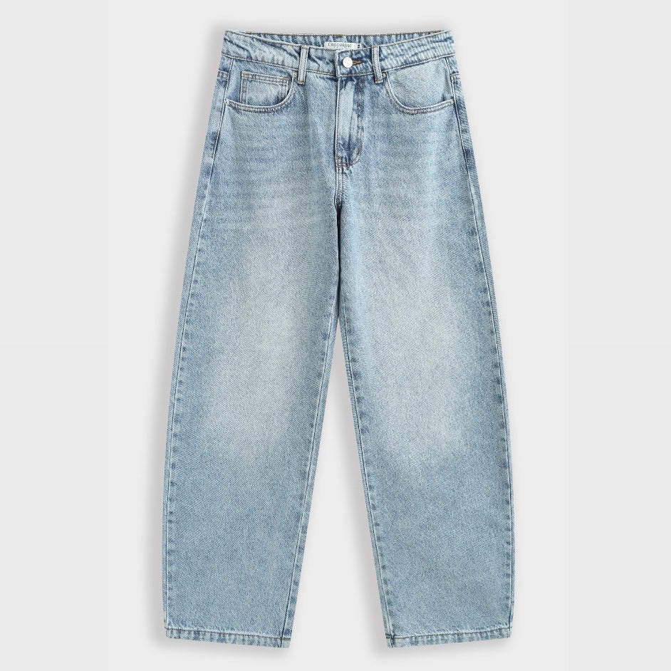 Billie stone washed blue barrel jeans *NEW*