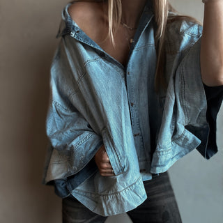 Pomodoro denim shacket *NEW*