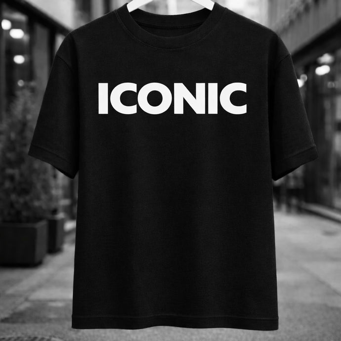 BLACK ICONIC tee *NEW*