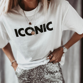 White ICONIC tee *NEW*