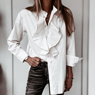 Pika statement ruffle Blouse *NEW*