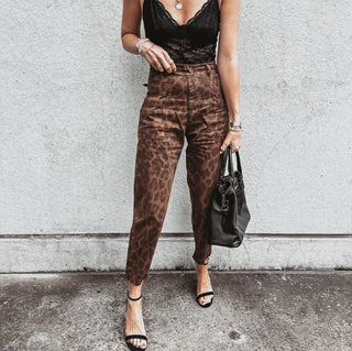 Slouchy Leopard jeans *NEW*