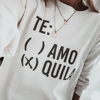 Tequila Super slouchy boyfriend sweatshirt *NEW*