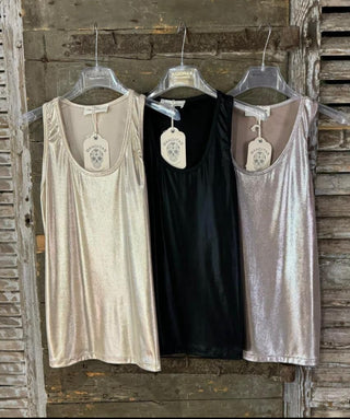 Gold champagne Amalfi tank top *NEW*