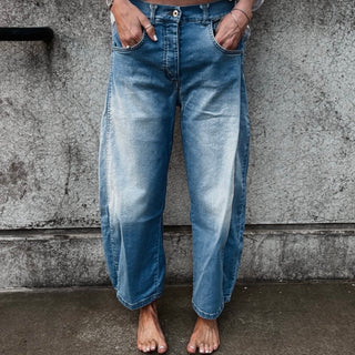 Blue Boston barrel jeans *NEW*