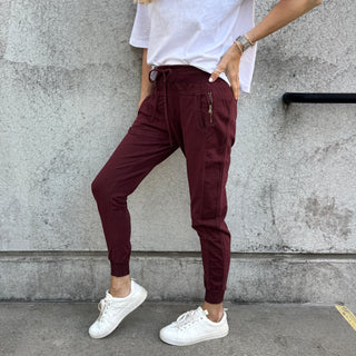 Burgundy ULTIMATE joggers