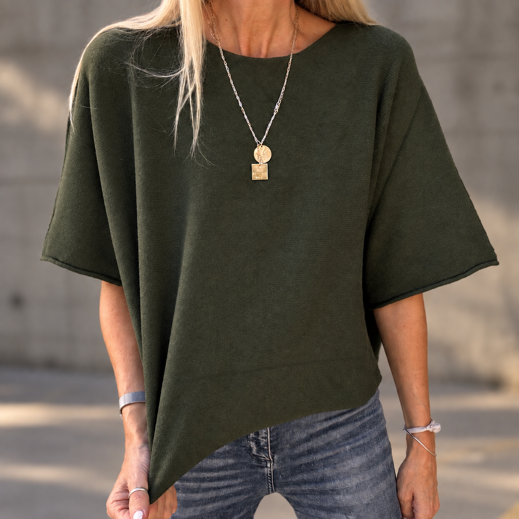 LIVEA khaki sweater *NEW*
