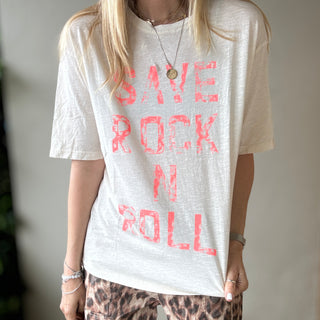 SAVE ROCK N ROLL Tee *NEW*