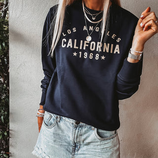 California Los Angeles NAVY/GOLD sweatshirt