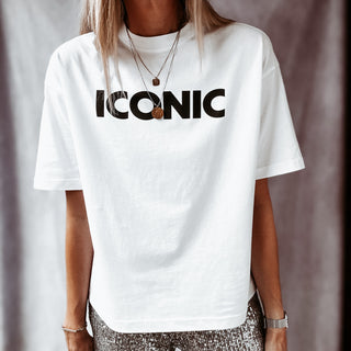 White ICONIC tee *NEW*