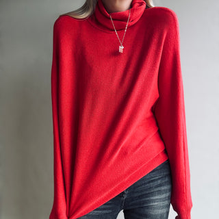 Red Lane roll neck jumper *NEW*