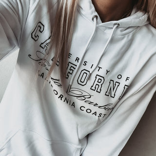 MCalifornia white hoody *size Uk 12-14*