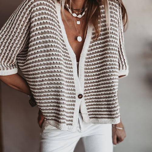 Fantasia cream / beige cardi  *NEW*