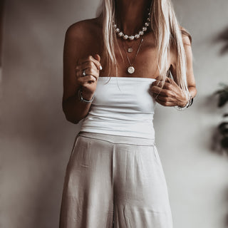 Bea White bandeau top *NEW*