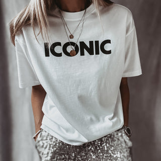 White ICONIC tee *NEW*