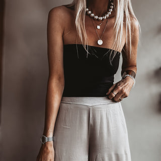 Bea Black bandeau top *NEW*
