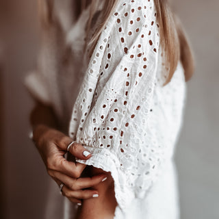 Oversized Laria Broderie Blouse *NEW*