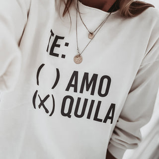 Tequila Super slouchy boyfriend sweatshirt *NEW*