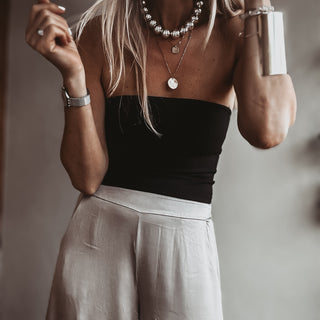 Bea Black bandeau top *NEW*