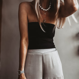 Bea Black bandeau top *NEW*