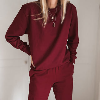 Burgundy SWEATSHIRT *NEW*