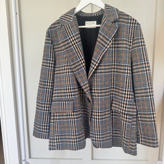 Neon WHY NOT check blazer *NEW*