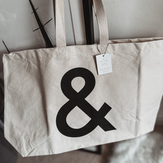 Extra large Ampersand shopper bag *NEW*