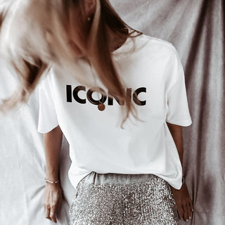 White ICONIC tee *NEW*