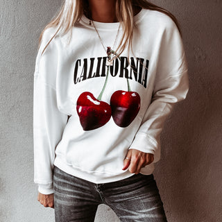 California Cherries sweatshirt *NEW*