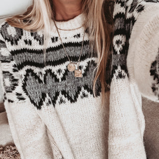 Monochrome slouchy jumper *NEW*