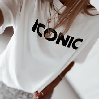 White ICONIC tee *NEW*