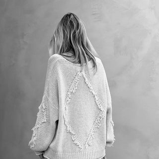 Cream Davina tassel knit  *NEW*