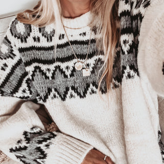 Monochrome slouchy jumper *NEW*