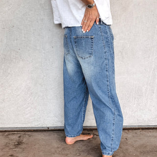 Light blue Boston barrel jeans *NEW*