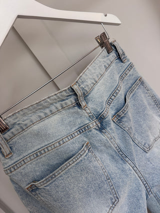 Pale Aby asymmetric wide leg jeans *NEW*