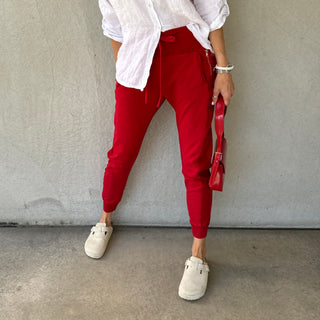 Red ULTIMATE joggers