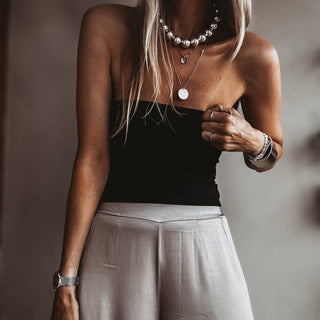 Bea Black bandeau top *NEW*