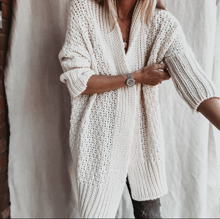 Azurra Coatigan vintage white *NEW*