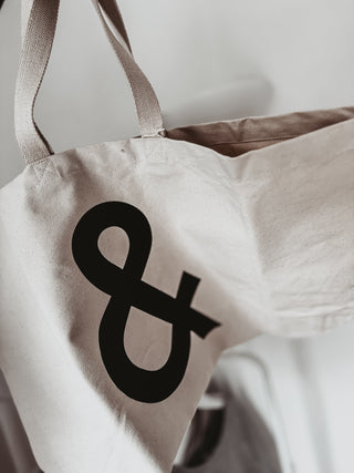 Extra large Ampersand shopper bag *NEW*