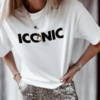 White ICONIC tee *NEW*