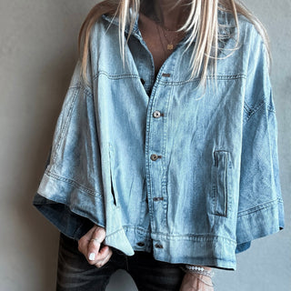 Pomodoro denim shacket *NEW*