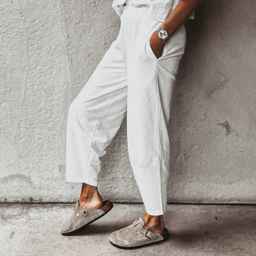 Bright white Jega joggers  *NEW*