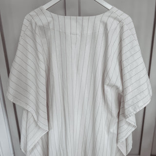 Altair Subtle stripe vintage white dress *NEW*