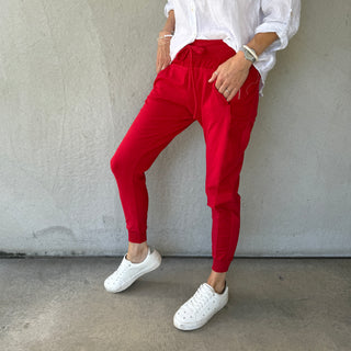 Red ULTIMATE joggers