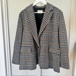 Neon WHY NOT check blazer *NEW*