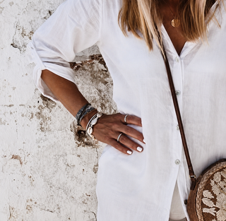 Cowrie bracelet/anklet
