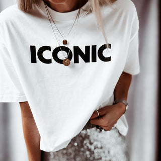 White ICONIC tee *NEW*