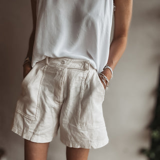 Cargo shorts CREAM *NEW*