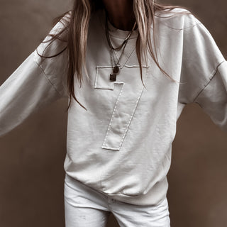 Vintage white 7 sweatshirt *PRE-ORDER*