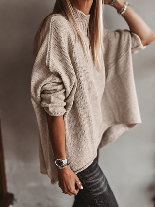 Milano light beige HIGH NECK jumper *NEW*